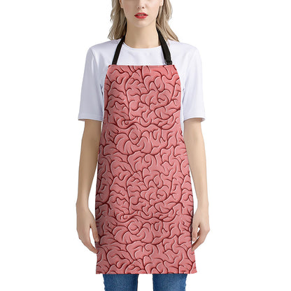 Human Brain Print Apron