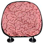 Human Brain Print Car Headrest Covers