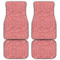 Human Brain Print Front and Back Car Floor Mats