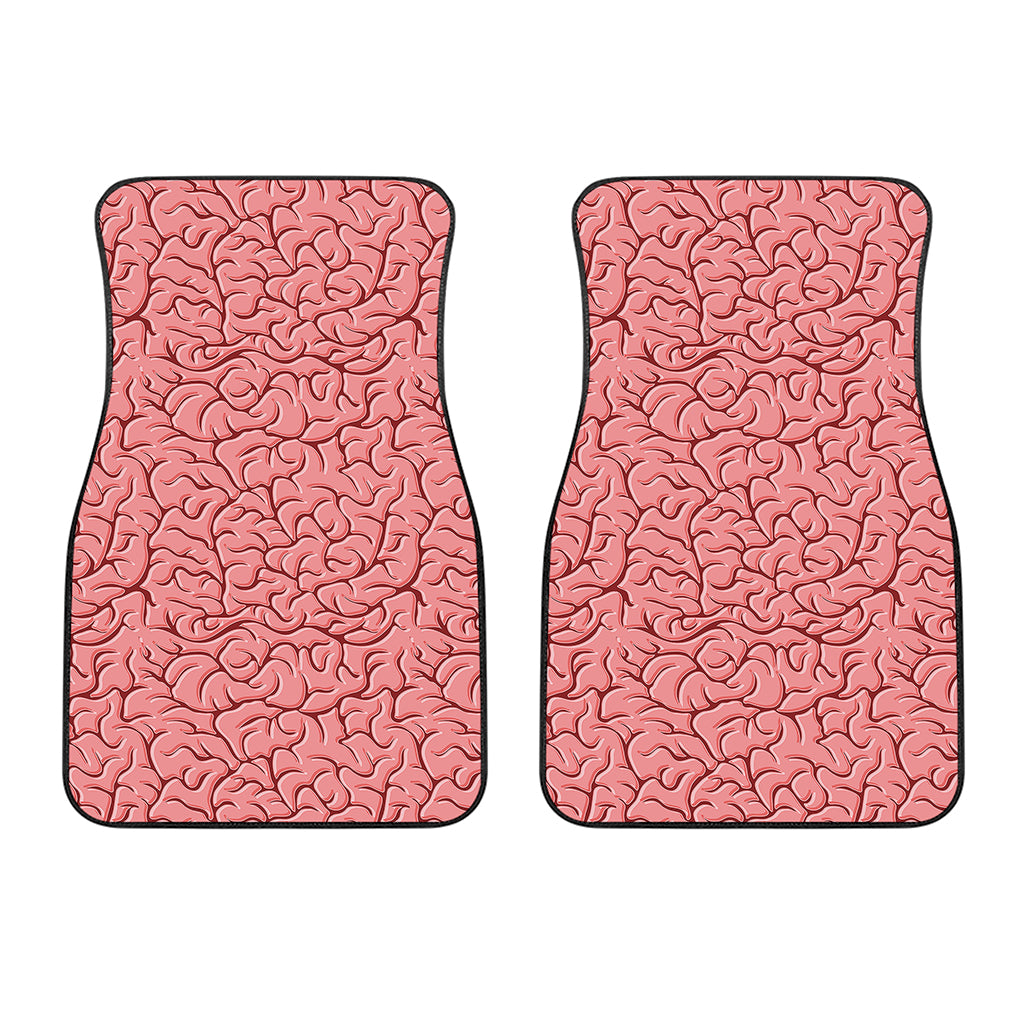 Human Brain Print Front Car Floor Mats