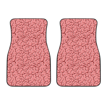 Human Brain Print Front Car Floor Mats