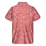 Human Brain Print Men's Short Sleeve Shirt