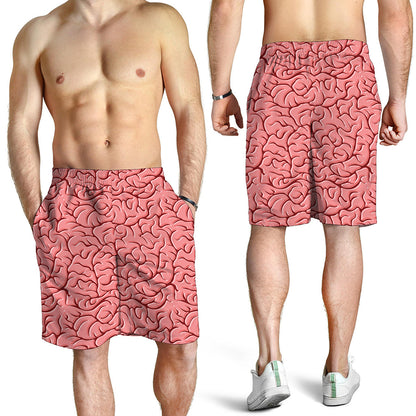 Human Brain Print Men's Shorts