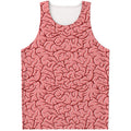 Human Brain Print Men's Tank Top