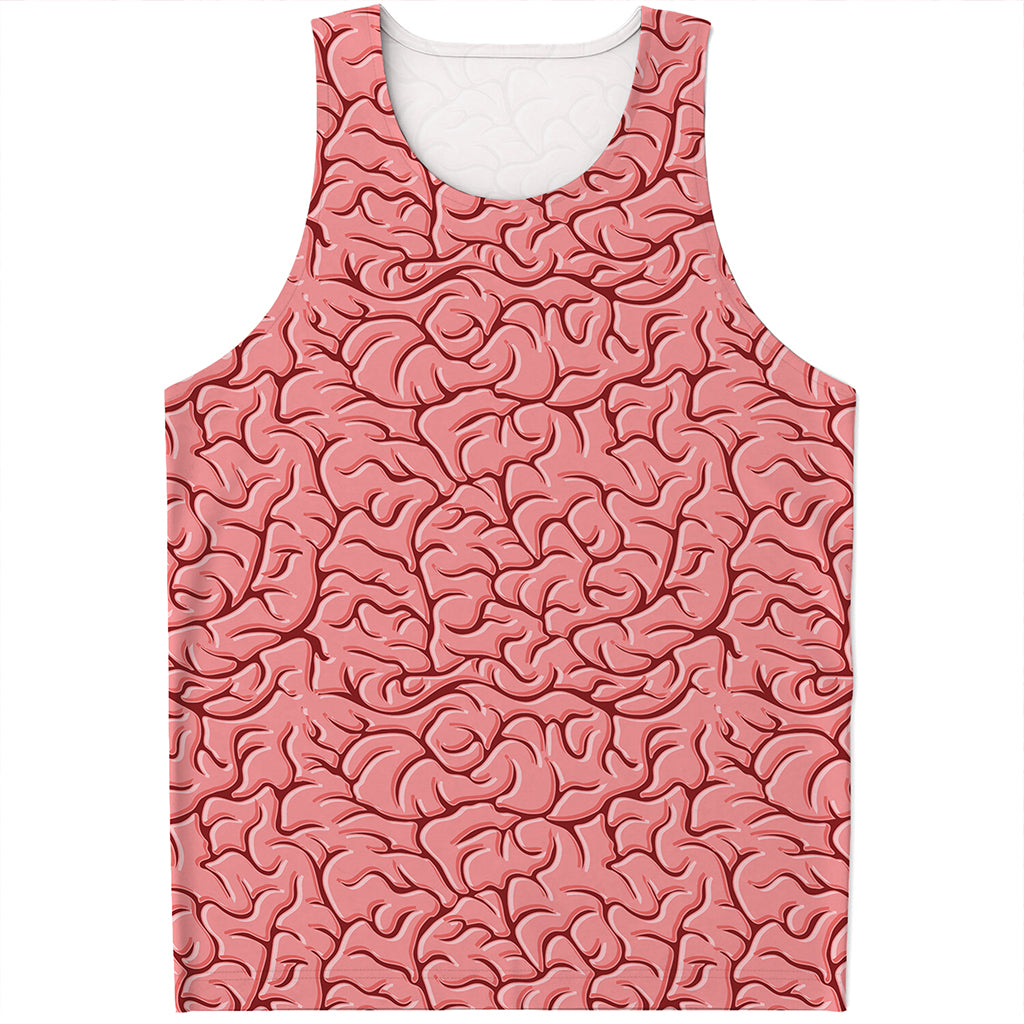 Human Brain Print Men's Tank Top