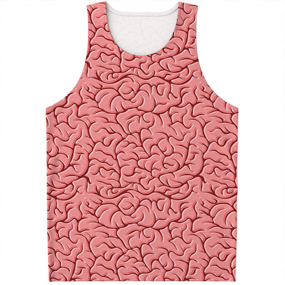 Human Brain Print Men's Tank Top