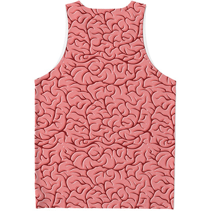 Human Brain Print Men's Tank Top