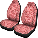 Human Brain Print Universal Fit Car Seat Covers