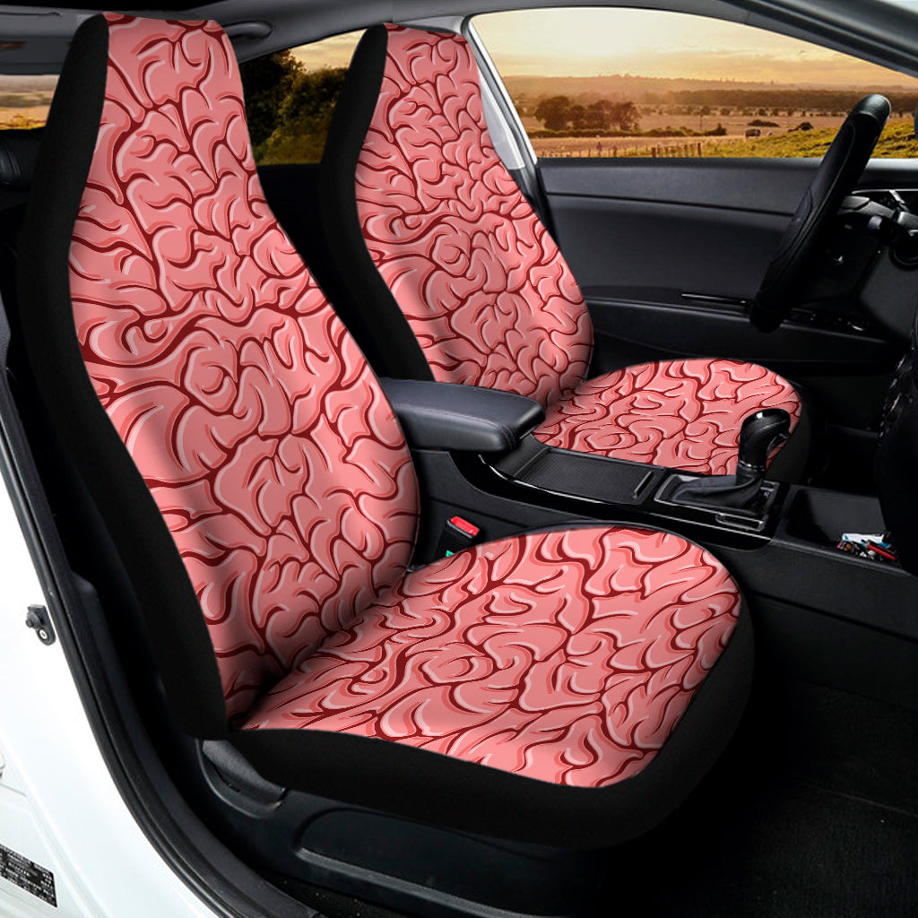 Human Brain Print Universal Fit Car Seat Covers