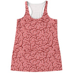 Human Brain Print Women's Racerback Tank Top