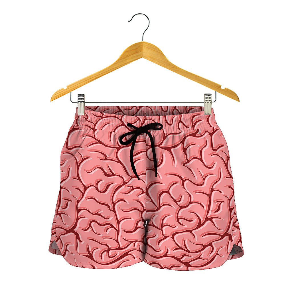 Human Brain Print Women's Shorts