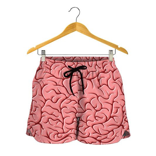 Human Brain Print Women's Shorts