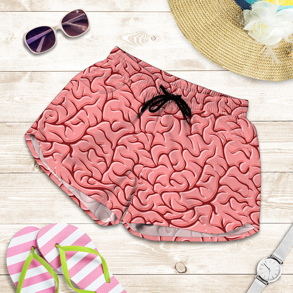 Human Brain Print Women's Shorts