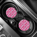 Human Eyeball Pattern Print Car Coasters
