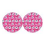 Human Eyeball Pattern Print Car Coasters