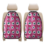 Human Eyeball Pattern Print Car Seat Organizers
