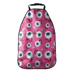 Human Eyeball Pattern Print Car Seat Organizers