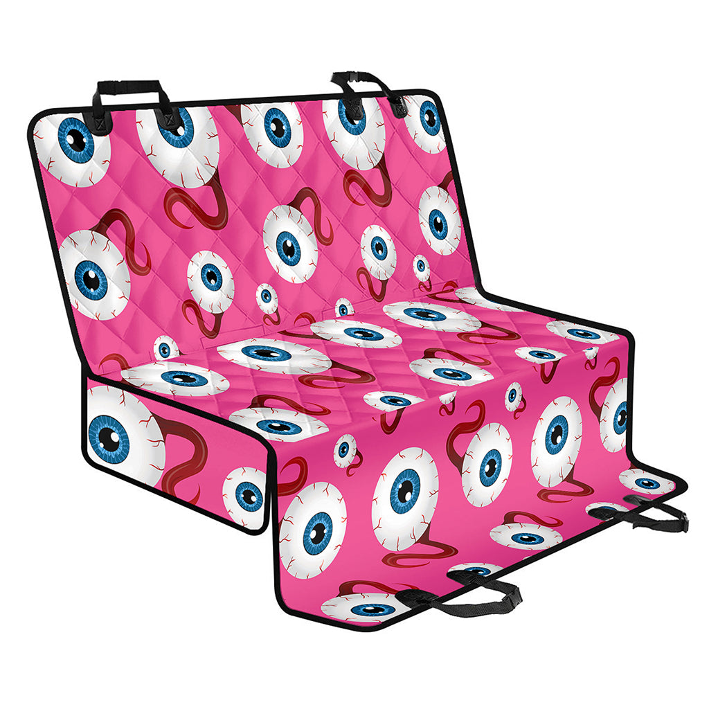 Human Eyeball Pattern Print Pet Car Back Seat Cover