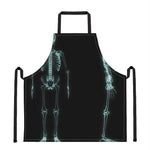 Human Skeleton X-Ray Print Apron