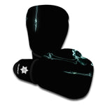Human Skeleton X-Ray Print Boxing Gloves