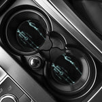 Human Skeleton X-Ray Print Car Coasters