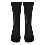 Human Skeleton X-Ray Print Crew Socks