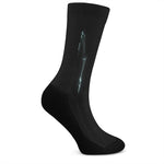 Human Skeleton X-Ray Print Crew Socks