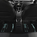 Human Skeleton X-Ray Print Front and Back Car Floor Mats