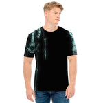 Human Skeleton X-Ray Print Men's T-Shirt