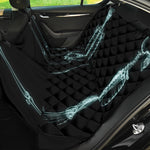 Human Skeleton X-Ray Print Pet Car Back Seat Cover