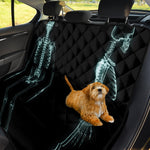 Human Skeleton X-Ray Print Pet Car Back Seat Cover