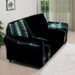 Human Skeleton X-Ray Print Sofa Cover