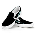 Human Skeleton X-Ray Print White Slip On Sneakers