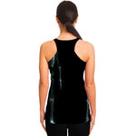 Human Skeleton X-Ray Print Women's Racerback Tank Top