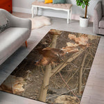 Hunting Camo Pattern Print Area Rug