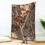 Hunting Camo Pattern Print Blanket