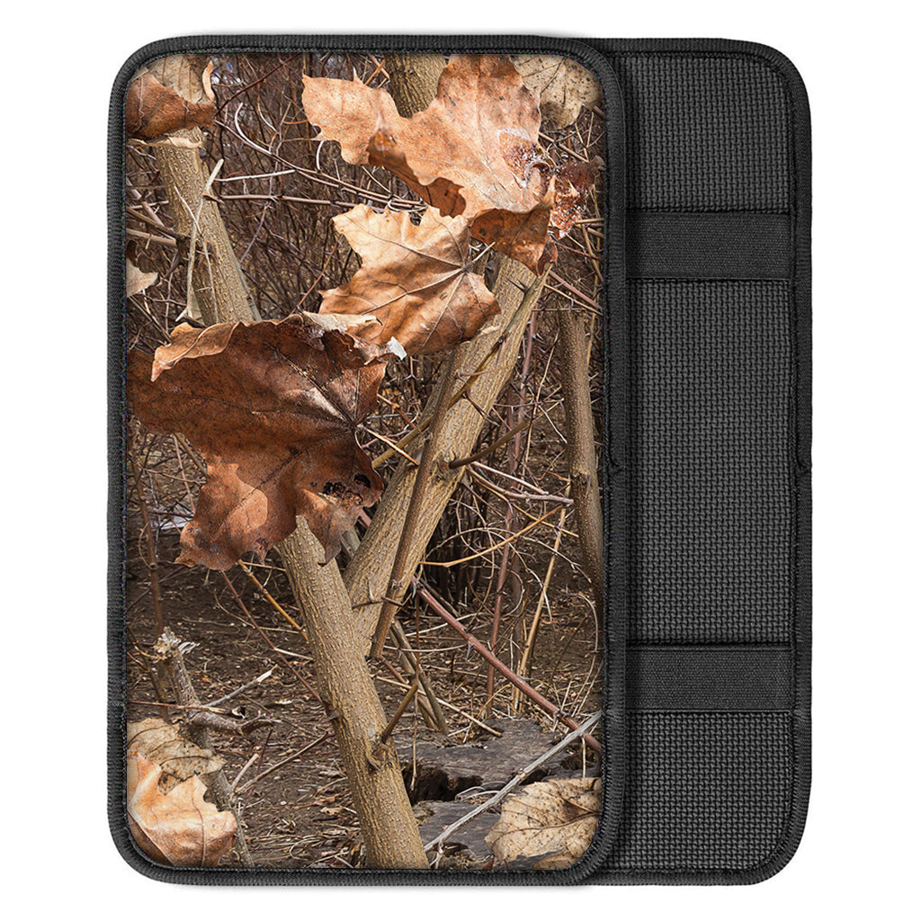 Hunting Camo Pattern Print Car Center Console Cover