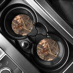Hunting Camo Pattern Print Car Coasters