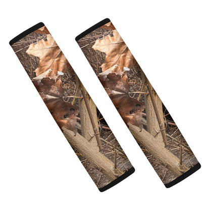 Hunting Camo Pattern Print Car Seat Belt Covers