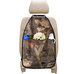 Hunting Camo Pattern Print Car Seat Organizers