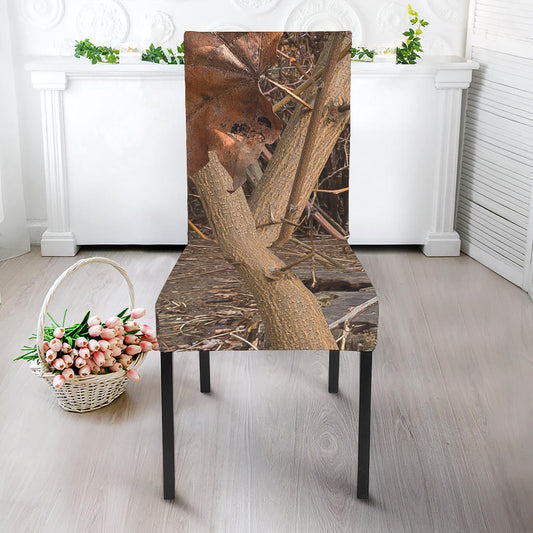 Hunting Camo Pattern Print Dining Chair Slipcover