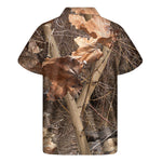 Hunting Camo Pattern Print Men's Short Sleeve Shirt