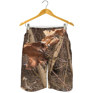 Hunting Camo Pattern Print Men's Shorts