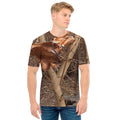 Hunting Camo Pattern Print Men's T-Shirt