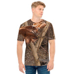 Hunting Camo Pattern Print Men's T-Shirt