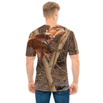 Hunting Camo Pattern Print Men's T-Shirt