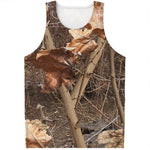 Hunting Camo Pattern Print Men's Tank Top