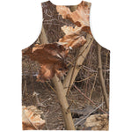 Hunting Camo Pattern Print Men's Tank Top