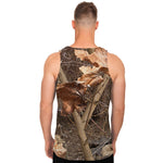 Hunting Camo Pattern Print Men's Tank Top