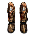Hunting Camo Pattern Print Muay Thai Shin Guards